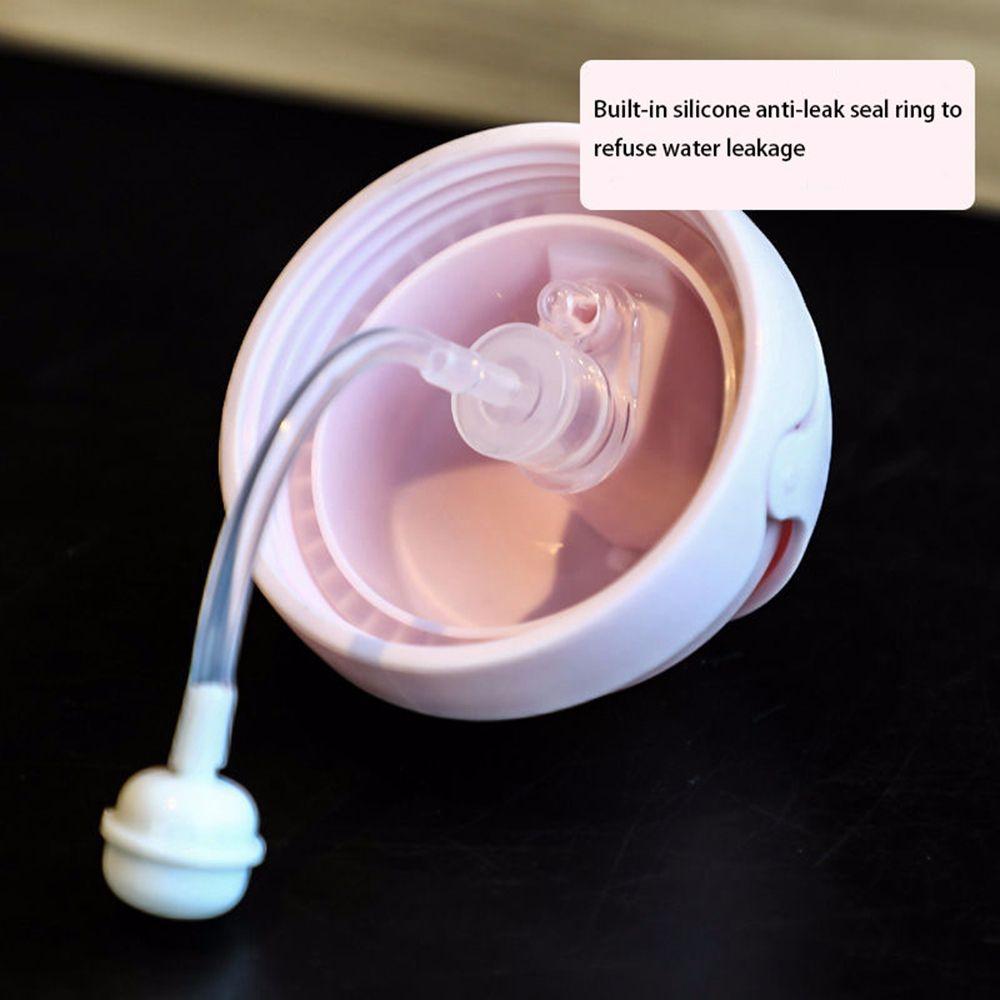 With Handle Anti-choke Plastic Children Water Cups Cartoon Feeding Bottles Learning Drinking Cup