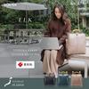YOUTA ELK Toyooka Bag Dulles Bag, Made In Japan with Synthetic Leather, Vertical, Medium, Black