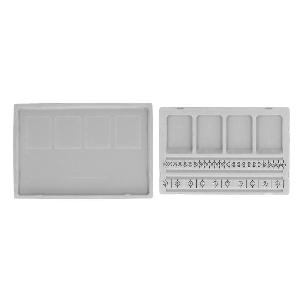 4 Recessed Compartments Beaded Measuring Board Bracelet Beading Board  Crafting Enthusiasts