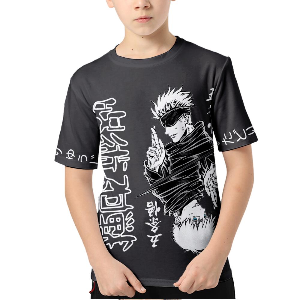 Jujutsu Kaisen Anime Tshirt Hip Hop Men Women Cartoon Print Top Tees Harajuku Tshirts Fashion Summer T-shirt