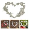 Flower Frame Cutting Dies Heart Shape Metal Die Cuts Embossing Templates Molds Cuts Stencils for Card Photo Decoration