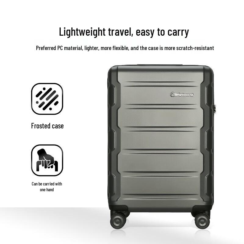 

Diplomat 20-inch Hardside Carry-On Suitcase