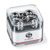 Schaller Strap S-Locks Locks, Chrome, Pair, #14010201