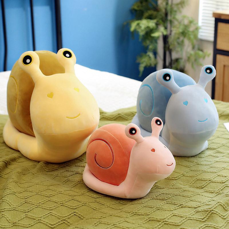 Toy Snail Plush Cute Cartoon Girl Children Accompany Sleeping Soothing Gift Doll