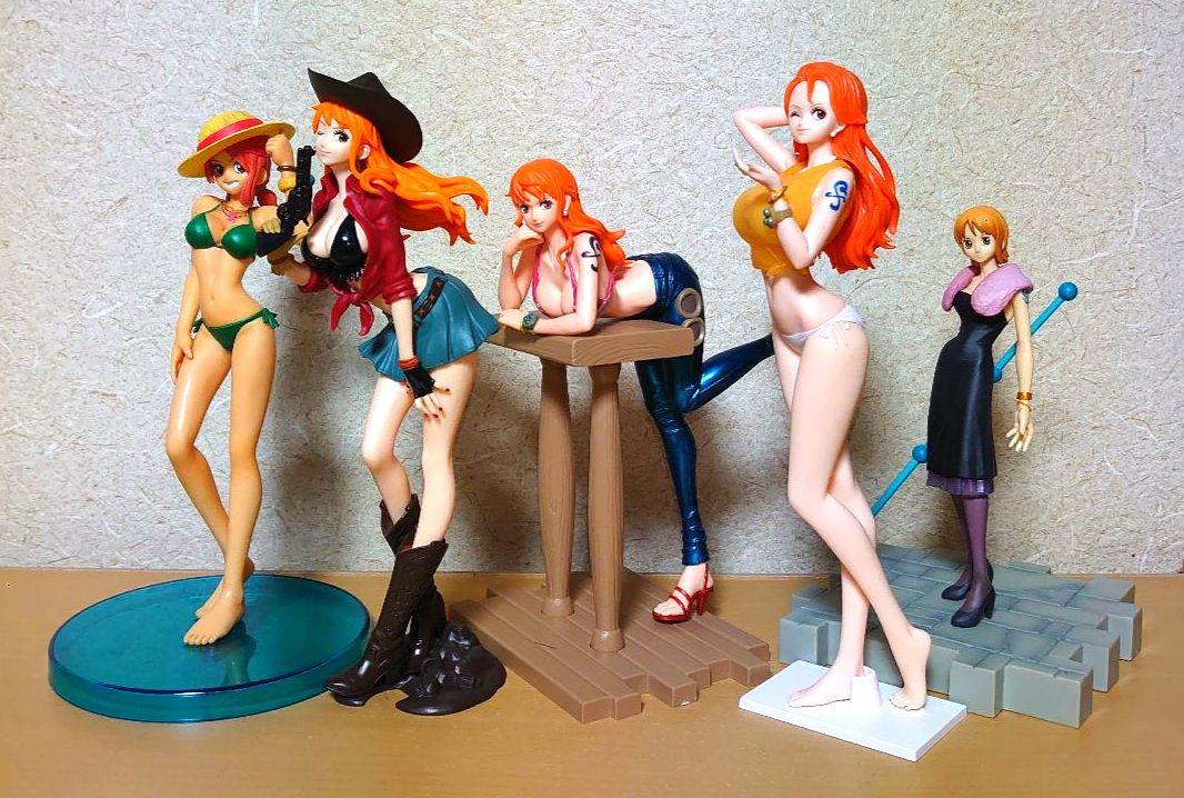 

[USED] One Piece World Journey DX Swimsuit Cowboy Nami Figure