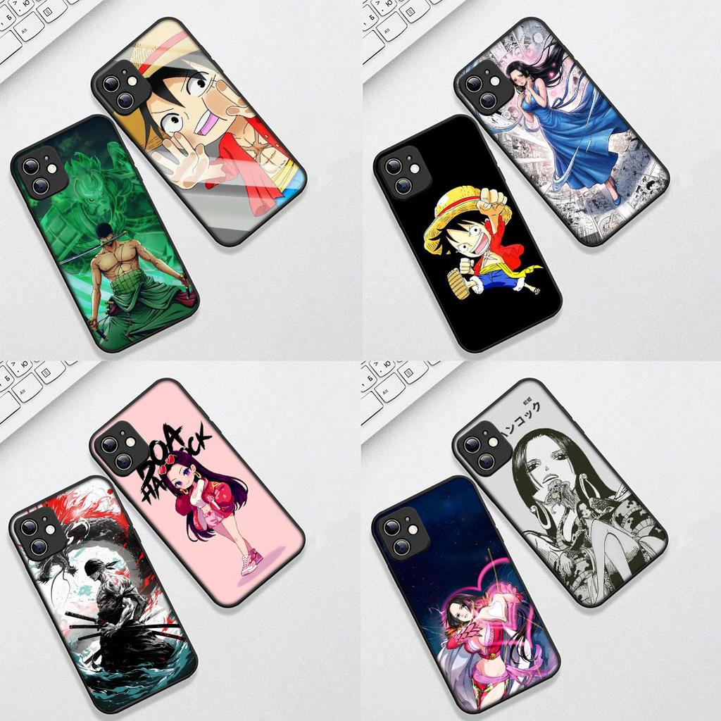 for Xiaomi Redmi Note 12 10 11 9 Pro 10C 12C 9T 9A 10A 12S Note11 Note12 5G 4G Phone Case Zoro Boa Hancock One Pieces Luffy