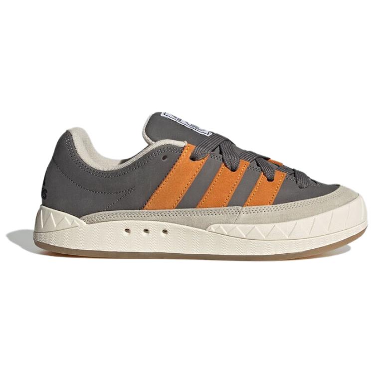 Adidas Adimatic Šedá Krémová Oranžová Unisex Tenisky Šedá-Čtyři Aluminiová ID3936