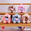 Disneystitch Newly Designed Plush Stitch Keychain Keyring Accessories Cute Backpack Pendant Valentine s Day Gift
