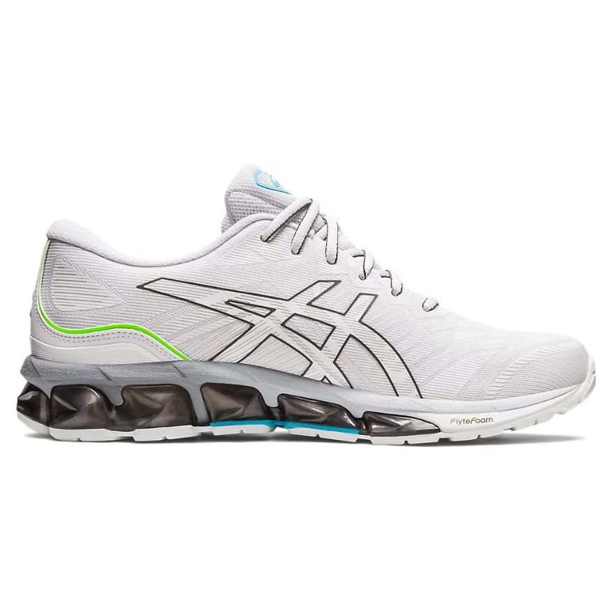 Asics Gel Quantum 360 7 Bianco Gunmetal Scarpe da Ginnastica da Uomo 1201A813-101