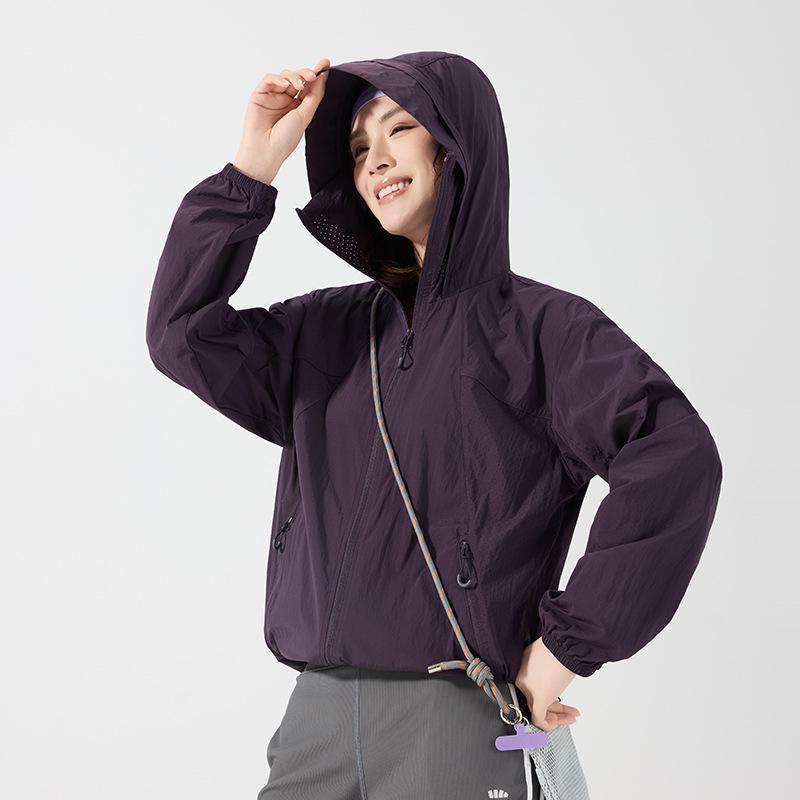 2026 Summer Ice Silk UPF50+ Sun Protection Jacket - Lightweight, Breathable Outdoor Sunscreen XS