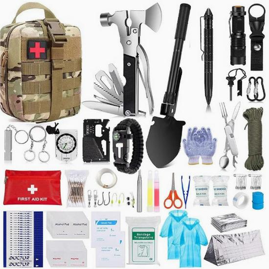 Zestaw przetrwania trzęsienia ziemi: Zestaw ratunkowy schronienie awaryjne i pierwsza pomoc