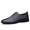 Men's Large Size British Style Hollow Leather Loafers - Summer Casual Cowhide Shoes