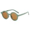 2025 ins cute sunscreen and UV resistant male and female children's glasses UV400 Folding new children's baby concave shaped