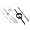 Professional Comprehensive Motorcycle Fork Tube Maintenance Oil Level Damper Rod Bleed Tool With Spring Compressor Kit