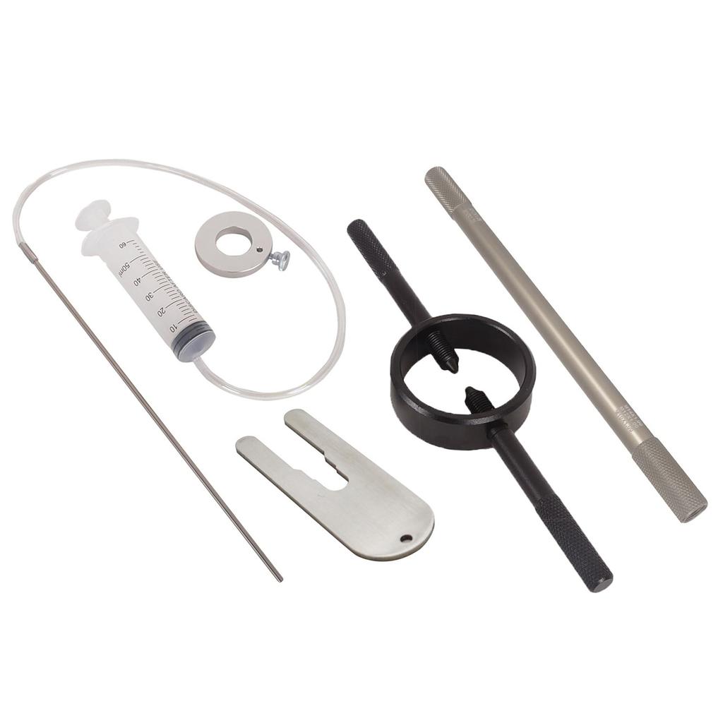 Professional Comprehensive Motorcycle Fork Tube Maintenance Oil Level Damper Rod Bleed Tool With Spring Compressor Kit