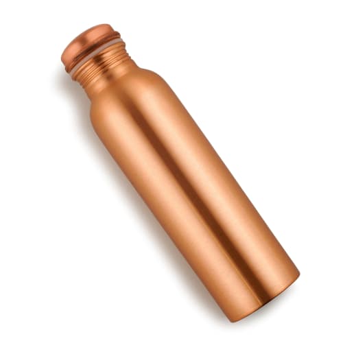 Copper Water Bottle ? 34 Oz. Extra Large ? Handcrafted Ayurvedic Pure Copper Drink, Drink More Water Bottle ? MS-645132 Copper Bottle