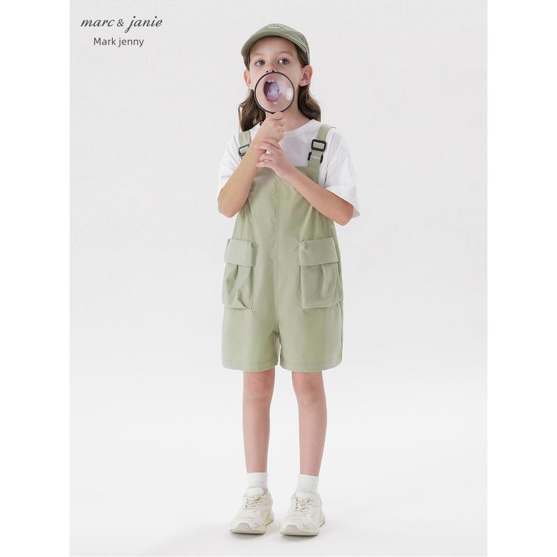 [Moisture-Absorbing and Quick-Drying] Mark Jenny Girls' Urban Outdoor Workwear Overalls 2025 Summer New Style 240530