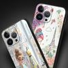 Cartoon Girl Phone Case Cover for iPhone 17 16 15 14 13 12 Pro Max 11 Pro Max 17 AIR Plus Shockproof Soft TPU Shell Fundas Capas