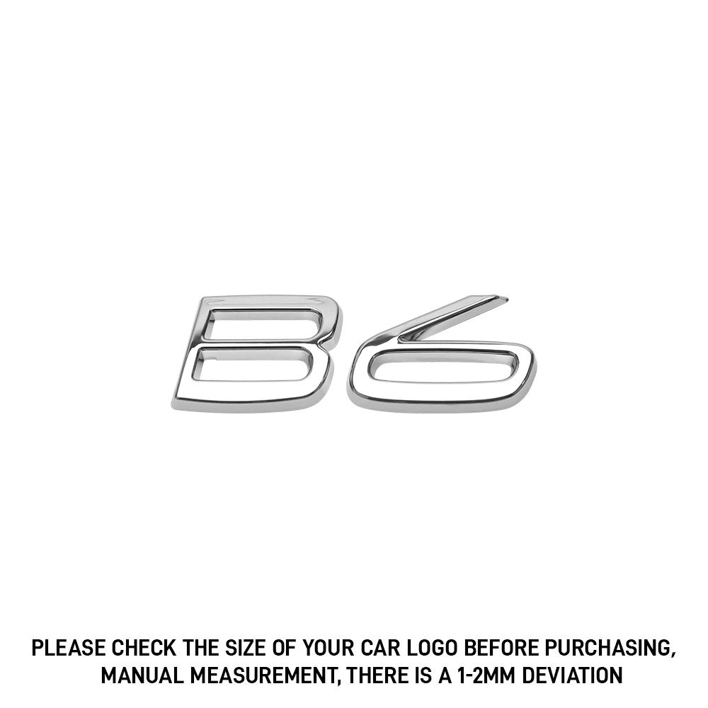 3D ABS Letters Car Rear Trunk Tailgate Side Fender Badge Emblem Sticker for Volvo B2 B3 B4 B5 B6 B7 B8 Auto Accessories