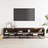 VidaXL TV Stand Brown Oak 180x34x41 Cm Engineered Wood, TV Stand, TV Buffet, Multimedia Cabinet, TV Bench, Furniture 848578