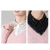 Elegant Fake Collar White Color Blouse Collar Versatile Detachable Collar  Women Apparel