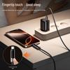 Twitch 100W Type-C Fast Charging Cable with Touch Display for Apple, Huawei & Android Laptops