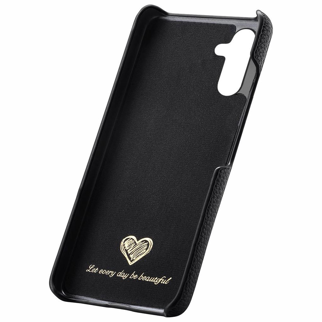 Y1 For Samsung Galaxy A35 5G Case Litchi Texture Leather+PC Back Cover