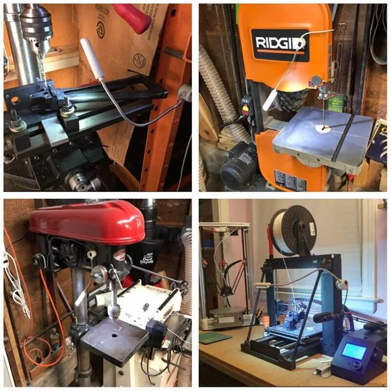 10/20/30 LEDs Industrial Lighting Sewing Machine Night Lights Home With Magnetic Flexible Adjustable For Base Adsorbed Work Lamp