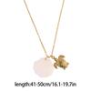 Stainless Steel Necklace Dolphin/Sea Turtles/Starfish/Seashells Pendant Choker Adjustable Length Neckchain for Women