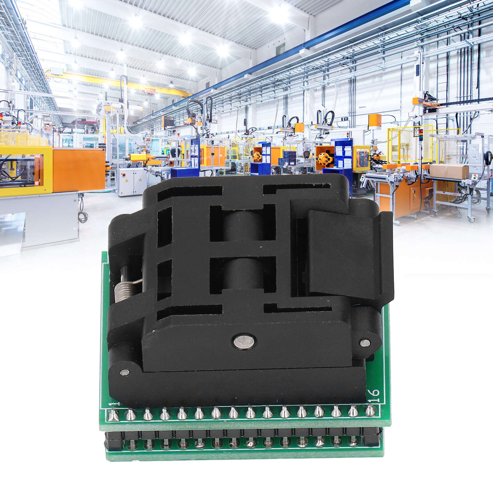 

TQFP32 QFP32 to DIP32 Programming Socket PCB 2.54mm Pin Pitch Test Socket for DIY