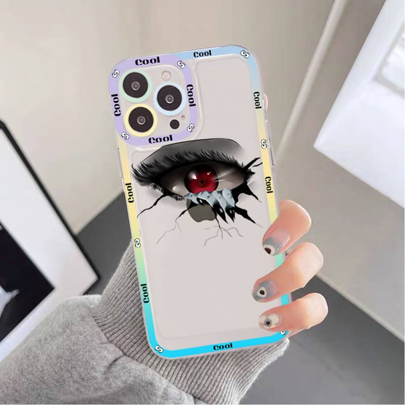 Eyes Art Phone Case for iPhone 11 12 13 Mini Pro Max 14 Pro Max Case shell