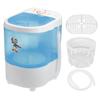 300W Mini Portable Clothes Washing Machine Capacity Small Washer Low Noise Automatic Single-Barrel Washer For Home/Dorm 4.5Kg