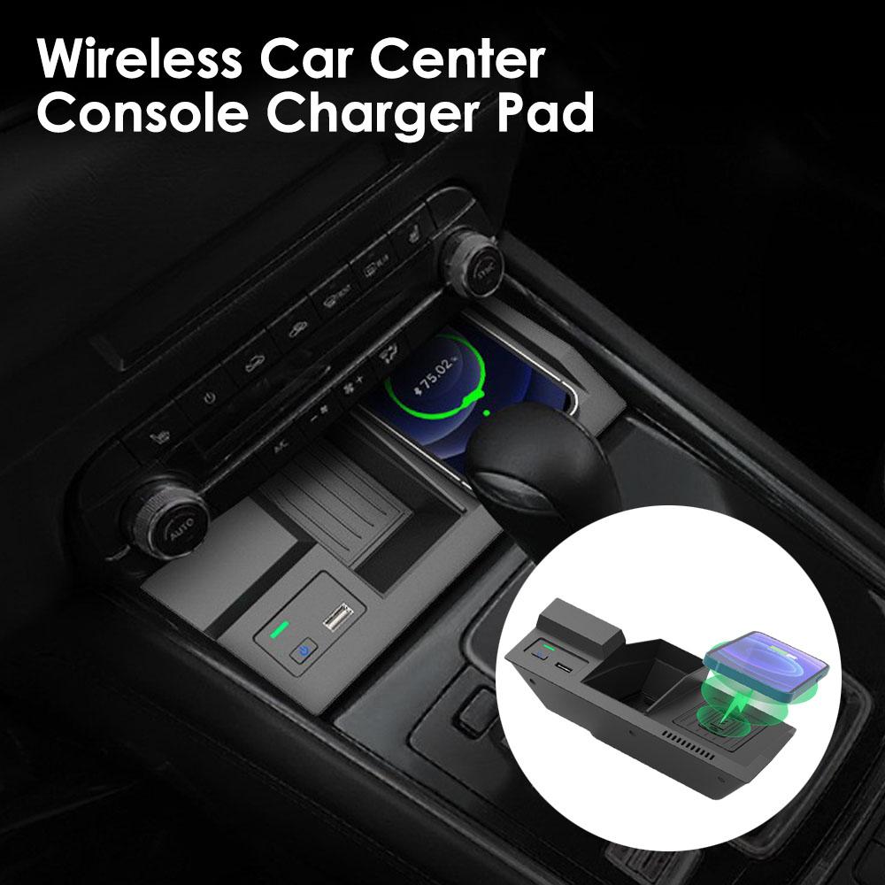 Wireless Car Charger for Mazda CX5 CX-5 2017 2018 2019 2020 2024 2024 Car Center Console Accessories Wireless Phone Charging Pad
