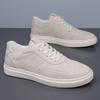 Men'S Plus Size Suede Casual Sneakers Round Toe Lace-Up Breathable Comfortable British Style Skateboarding Shoes Designer Shoes