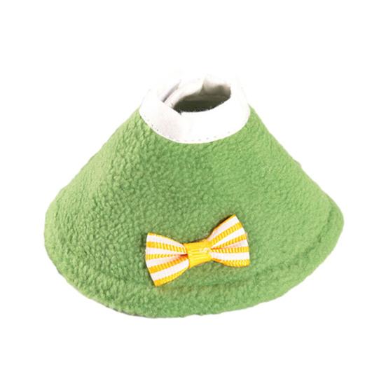 

Birds Cone Collar Parrots Anti-bite Elizabethan Collar with Bow Feather Plucking Prevention Wound Healing Safety Protective Recovery for Budgerigar XS