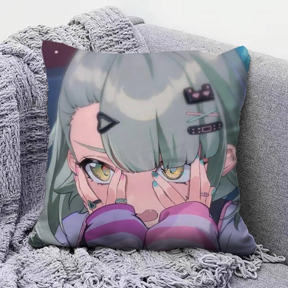 nangong yu Aria Sunna ZZZ zenless zone zero Pillow Covers Home Sofa Cushion Covers and Aecorative Custom