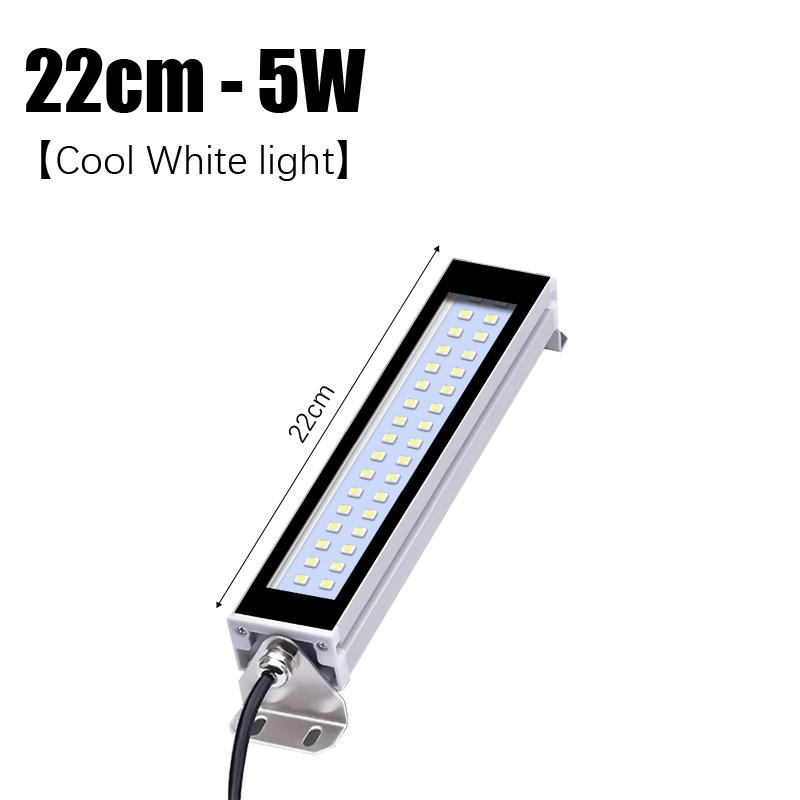 100-230V Led Machine Tool Work Light Waterproof Oil-proof Explosion-proof Lamp CNC Lathe Lighting Lamp Aluminum Alloy Led Lamps