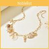 Shell Necklace Summer Ocean Jewelry With Adjustable Clasp For Women