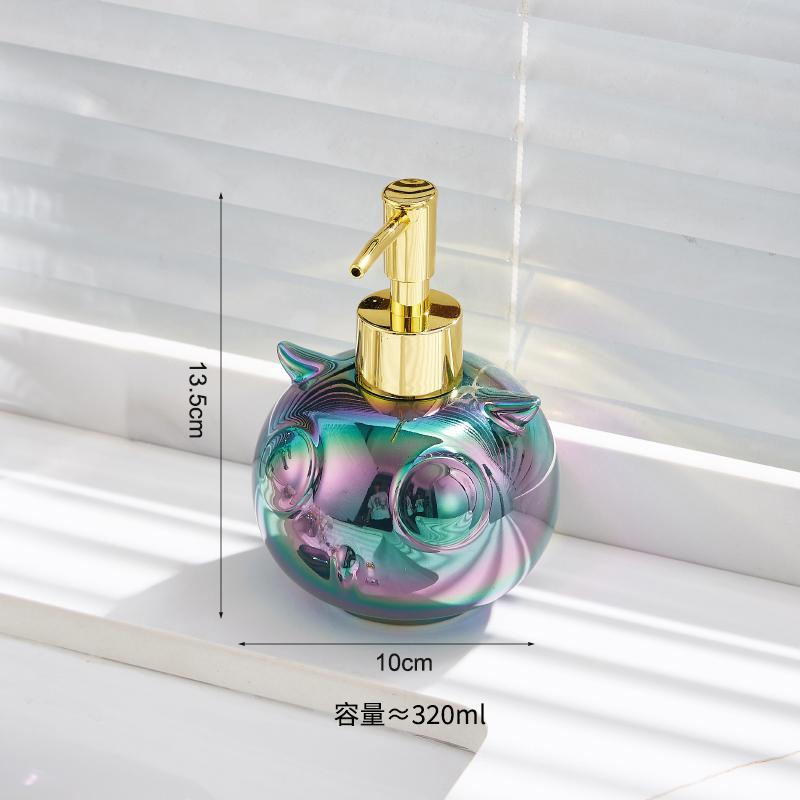 

Cute pressing hand sanitizer bottle, hotel home bathroom shower gel, shampoo dispensing bottle soap dispenser shampoo dispenser