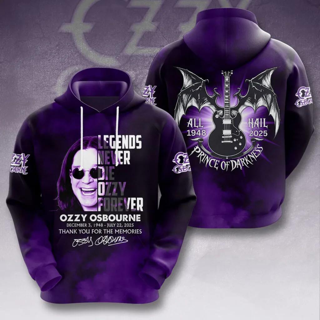 New Rock Ozzy Osbourne Grupas 3D