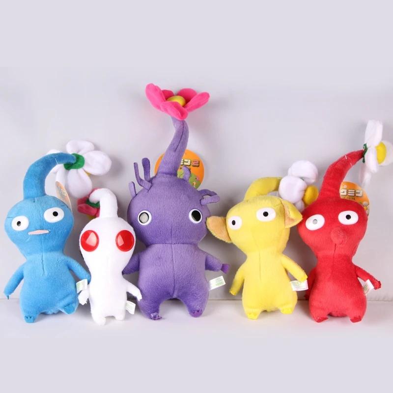 15cm Pikmin Vycpané plyšové hračky Květinové poupě List Plyšová panenka Kreslený plyš pro děti Dárek