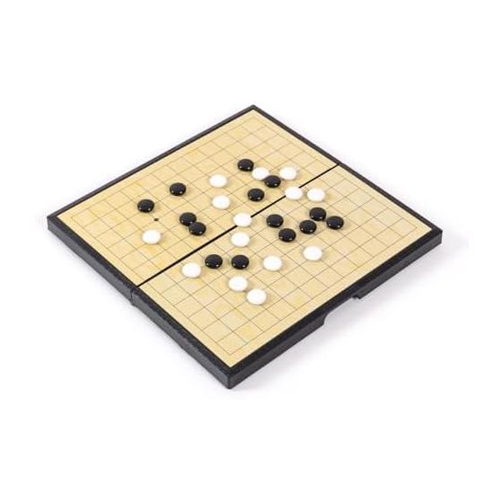 Mini Go Board 13 Road Magnet Foldable Small Go Go Stones for Beginners Portable 20 x 20cm [Parallel Import]