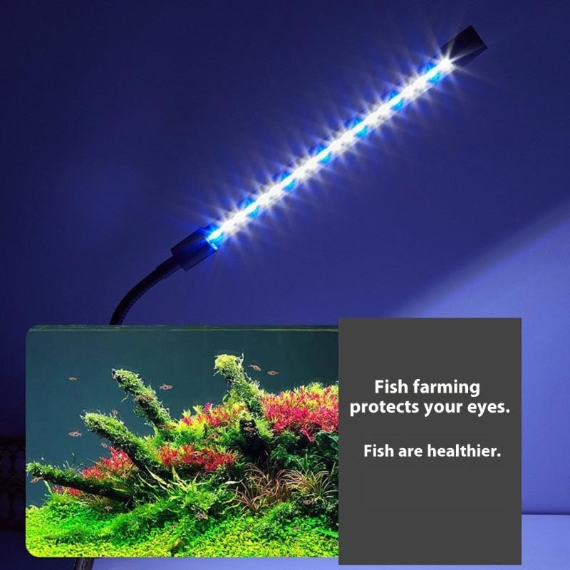 Aquariums Light LED Plant Grow Lamp Waterproof Fish Tank Light Adjustable Color Temperature And Heat Resistant