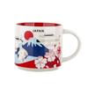 Ins City Cup USA City Bone China Mug Global Collection Ceramic Japan England London Paris Hawaii Chicago New York City Mug 400ML