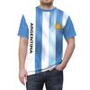 Essential US Flag Print Short Sleeve T-shirt, Casual Fashionable Wear