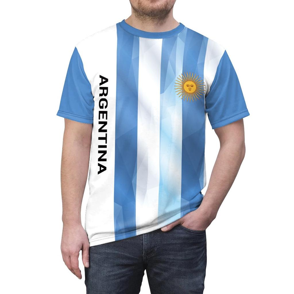 Essential US Flag Print Short Sleeve T-shirt, Casual Fashionable Wear