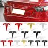 Car Sticker 2025 New Tesla For Tesla Model 3 Model Y Personalization Auto Decal Car Logo Badge Hood Front Grille Rear Trunk Deco
