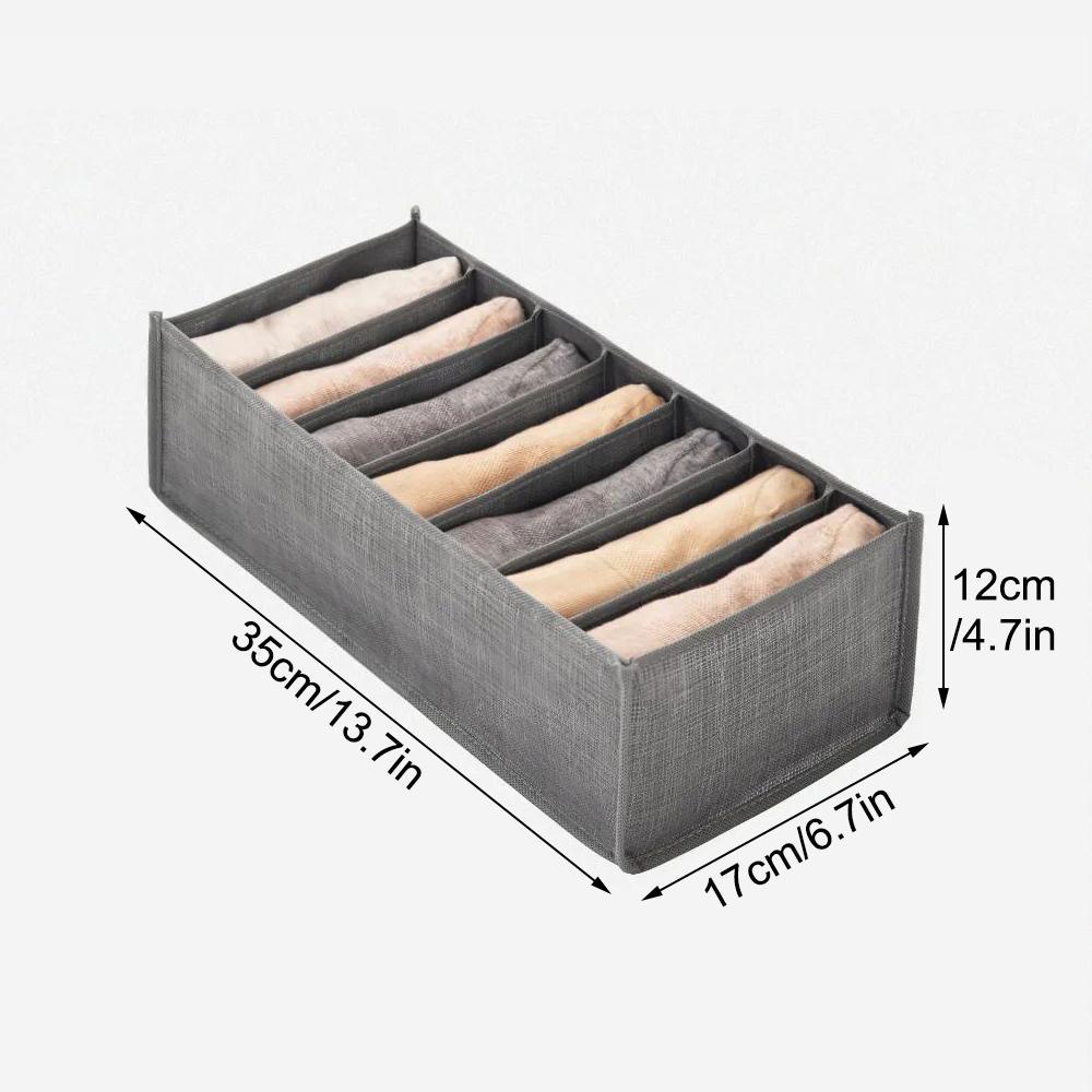 1PC Pants And Clothes Storage Artefact Box For Jeans Division Organizer Bag Clothing Separator Basket