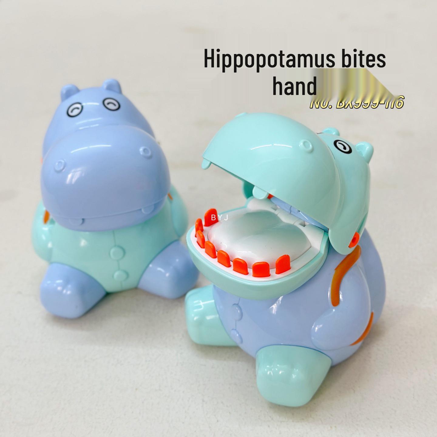 Hungry Hippo Finger Bite Toy - Fun Tooth Extraction Prank for Kids