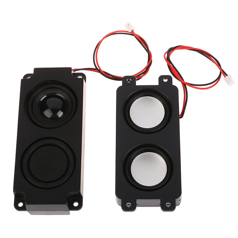 3W 4 Ohm Mini Full Range Clear Sound Cavity Speaker Dual Vibration Membrane Audio Loudspeaker Box Connector For Tv Computer